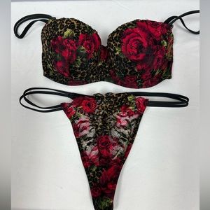 NWOT Victoria’s Secret Sexy Bra & Panty Set, Sizes 34B & Medium